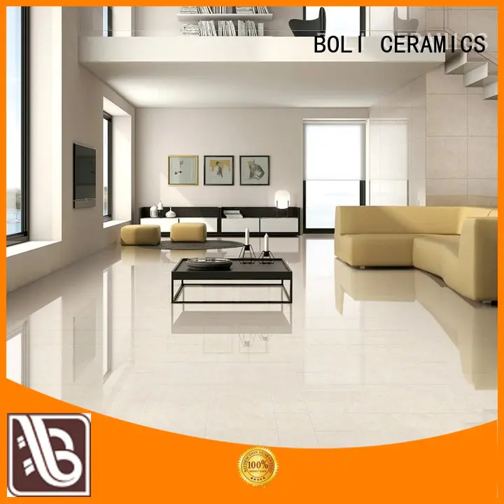 BOLI CERAMICS durable grey polished tiles tile for relax zone