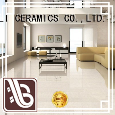 white tile BOLI CERAMICS Brand polished porcelain tiles