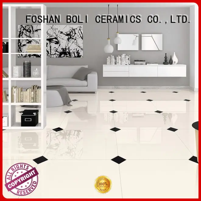 elegant polished floor tiles small bulk production for relax zone