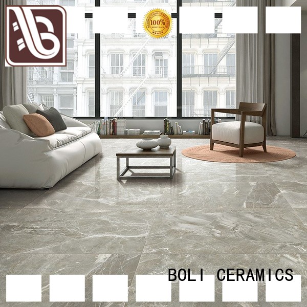 dark Marble Floor Tile for bathroom BOLI CERAMICS