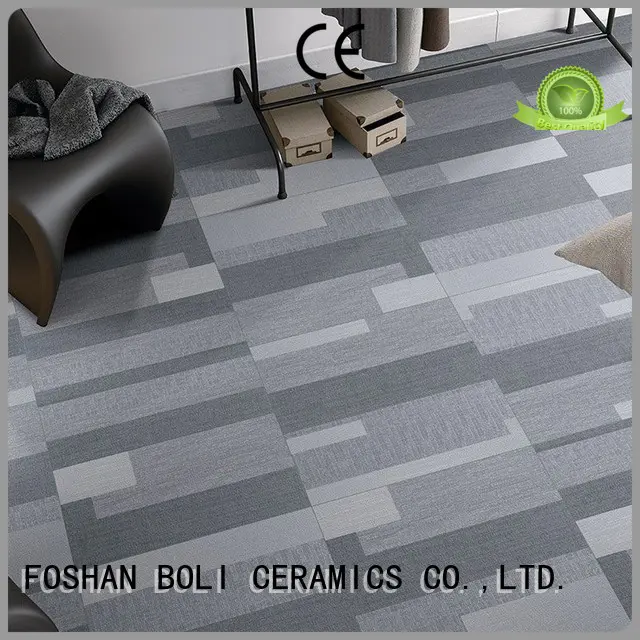 BOLI CERAMICS Brand 24x24 plato custom fabric look tile
