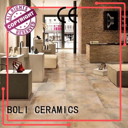 non-absorbent concrete look flooring best price for shop BOLI CERAMICS