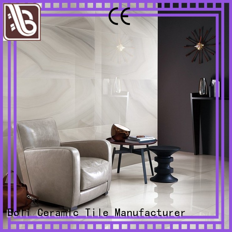 Warm Marble Floor Tile Floor Producer For Toilet Boli Ceramics