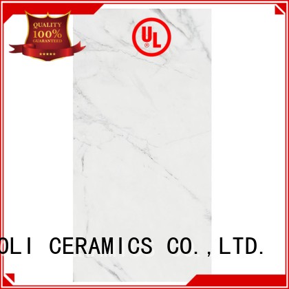 wall Custom carrara marble marble floor tile BOLI CERAMICS look