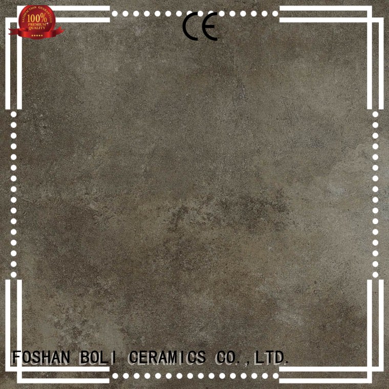 BOLI CERAMICS durable concrete look floor tiles color for garden