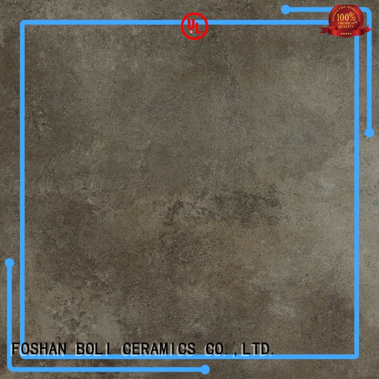 BOLI CERAMICS cement concrete look porcelain tile free sample for garden