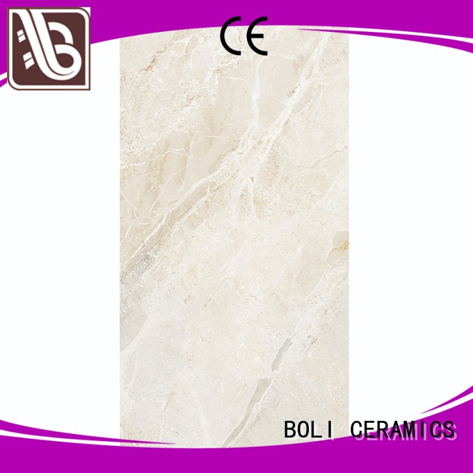 elegant white marble tiles supplier for exterio wall BOLI CERAMICS