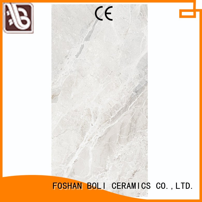 Hot black marble tile full BOLI CERAMICS Brand