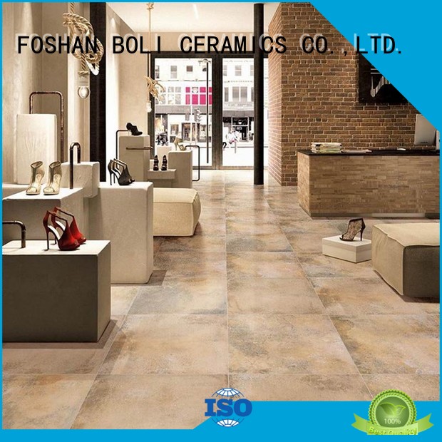 roughness concrete effect floor tiles best price for garden BOLI CERAMICS