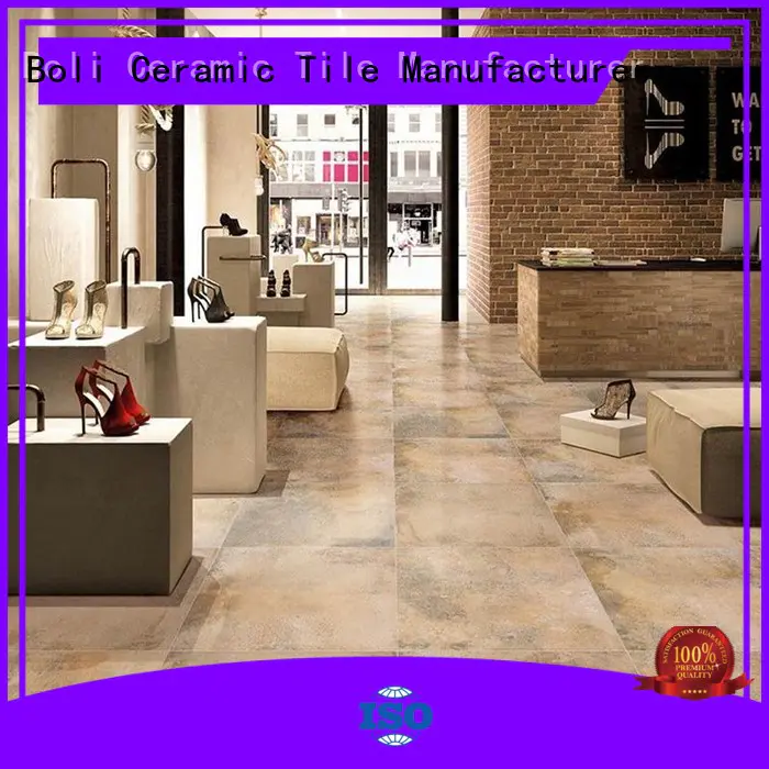 BOLI CERAMICS durable cement look tile for wholesale for garden