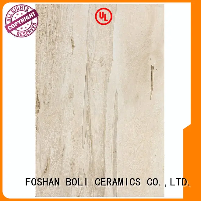 BOLI CERAMICS Brand beige wooden wood grain tile flooring