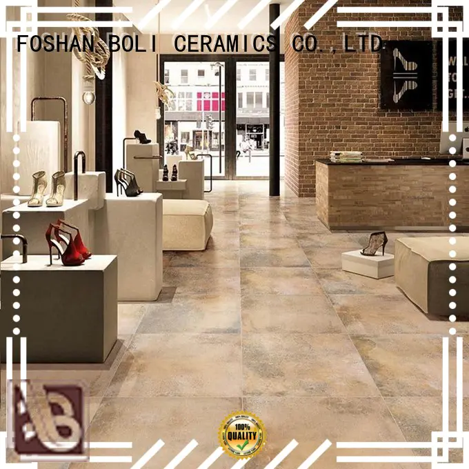 BOLI CERAMICS elegant concrete look floor tiles for wholesale for garden