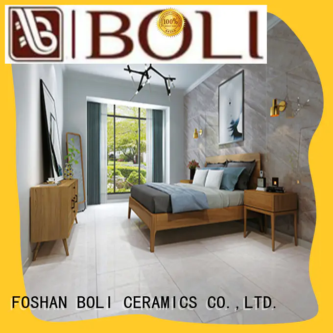 BOLI CERAMICS non-absorbent polished floor tiles supplier for relax zone
